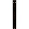 Ekena Millwork Fleur De Lis Wrought Iron Bracket, (Single center brace), Antiqued Bronze 1 1/2"W x 7 1/2"D x 10"H BKTM01X07X10SFLABZ - alternate 2